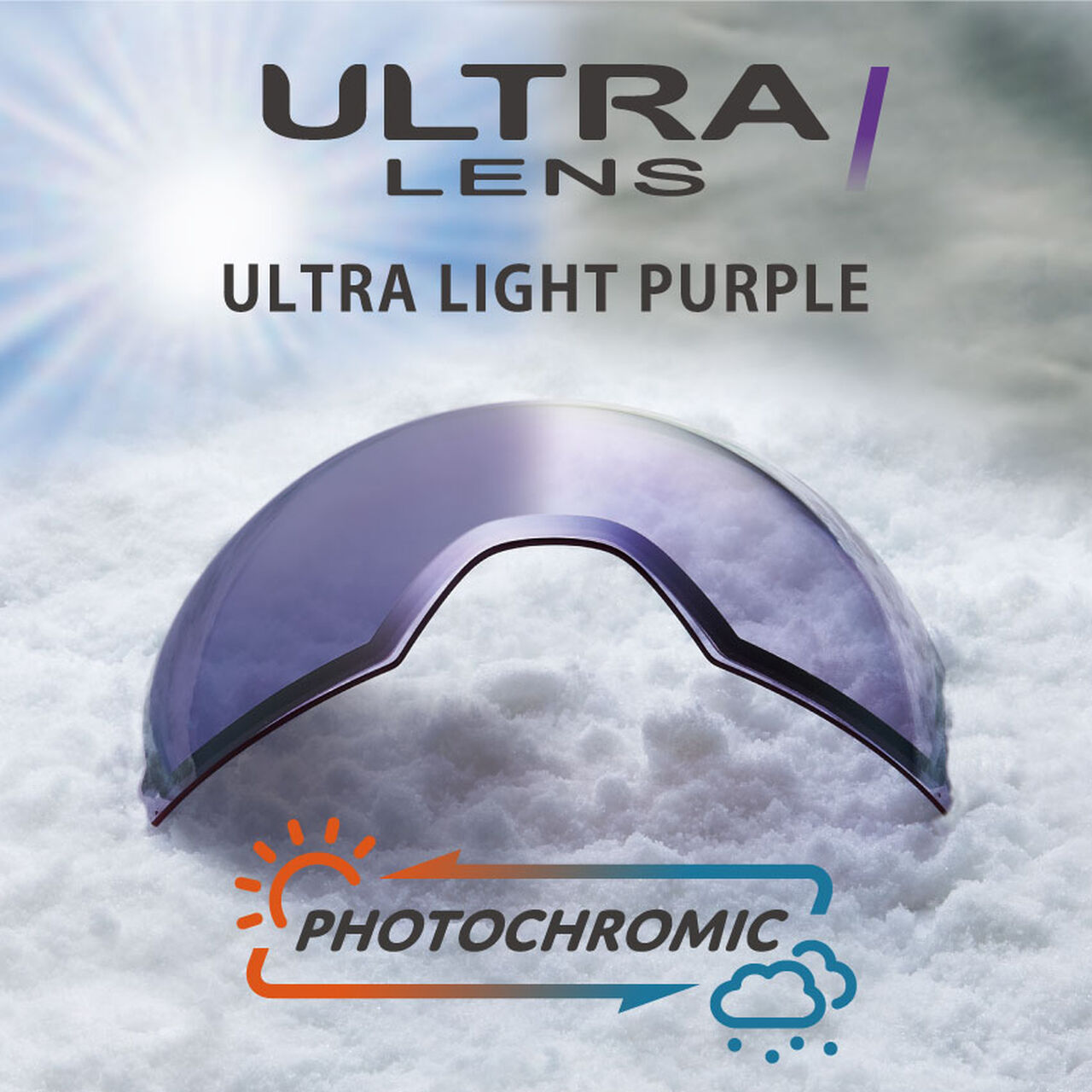 LRV-4265 Ice mirror x Photochromic UL light purple for ROVO,Opt17, large image number 1