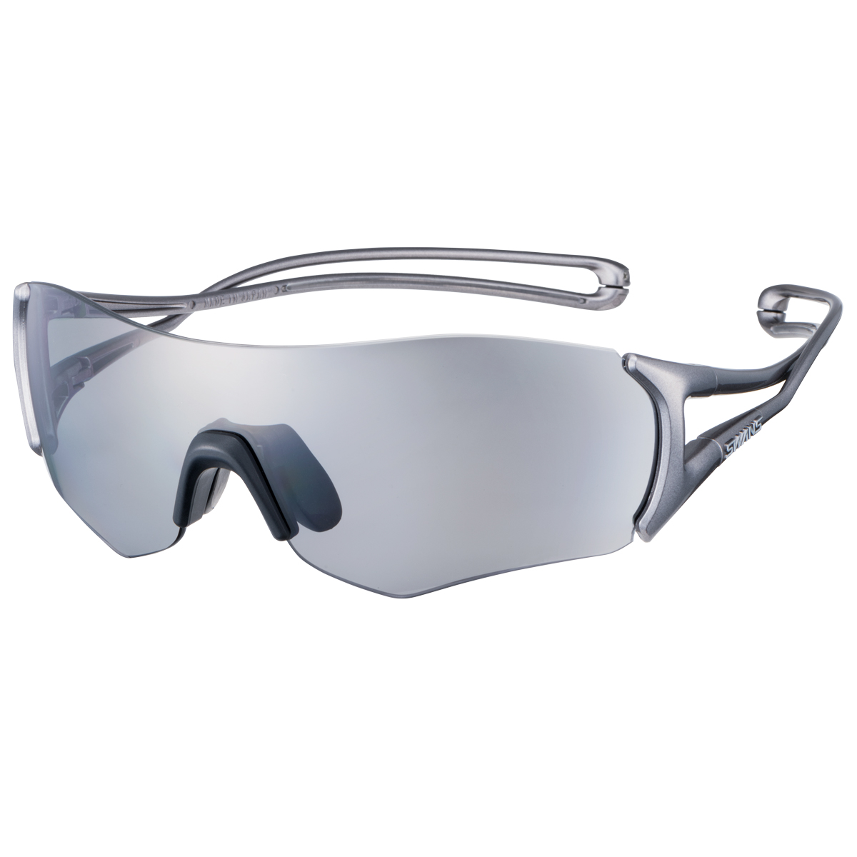 SWANS E-NOX EIGHT8 EN8-0051 SIL Polarized Smoke